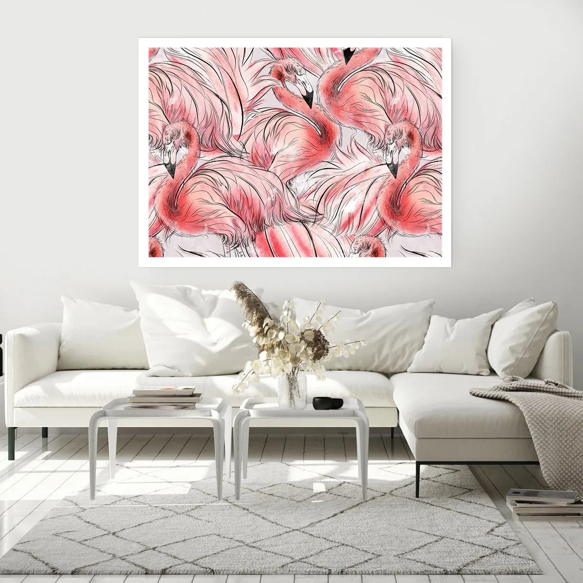 Poster - Vogelcorps de ballet - 50x40 cm
