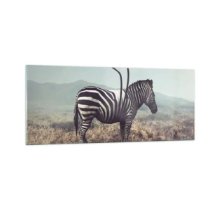 Schilderen op glas - Aandacht! Gebrek - 100x40 cm