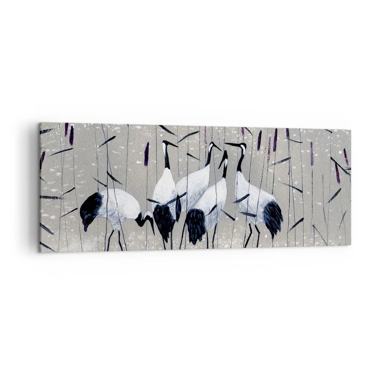 Schilderen op canvas - Onder hun eigen - 140x50 cm