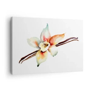 Schilderen op canvas - Aquarel bloemenillustratie in pastelkleuren - 70x50cm - Zoetheid gemorst met verf - Moderne wanddecoratie voor woonkamer en slaapkamer ARTTOR