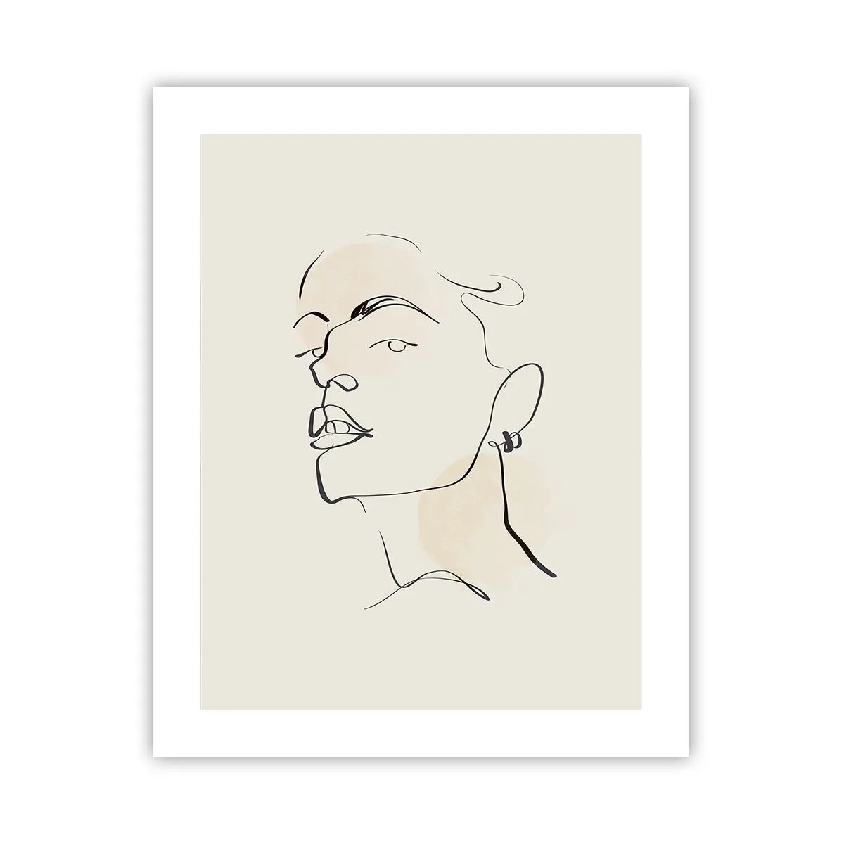 Poster - Een trotse blik - 40x50 cm