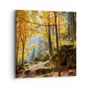 Schilderen op canvas - Tijd om te ontspannen - 40x40 cm