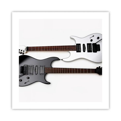 Poster - Harmonie van vormen - 50x50 cm