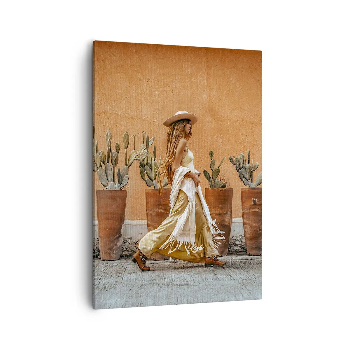 Schilderen op canvas - Hippie-stijl - 50x70 cm