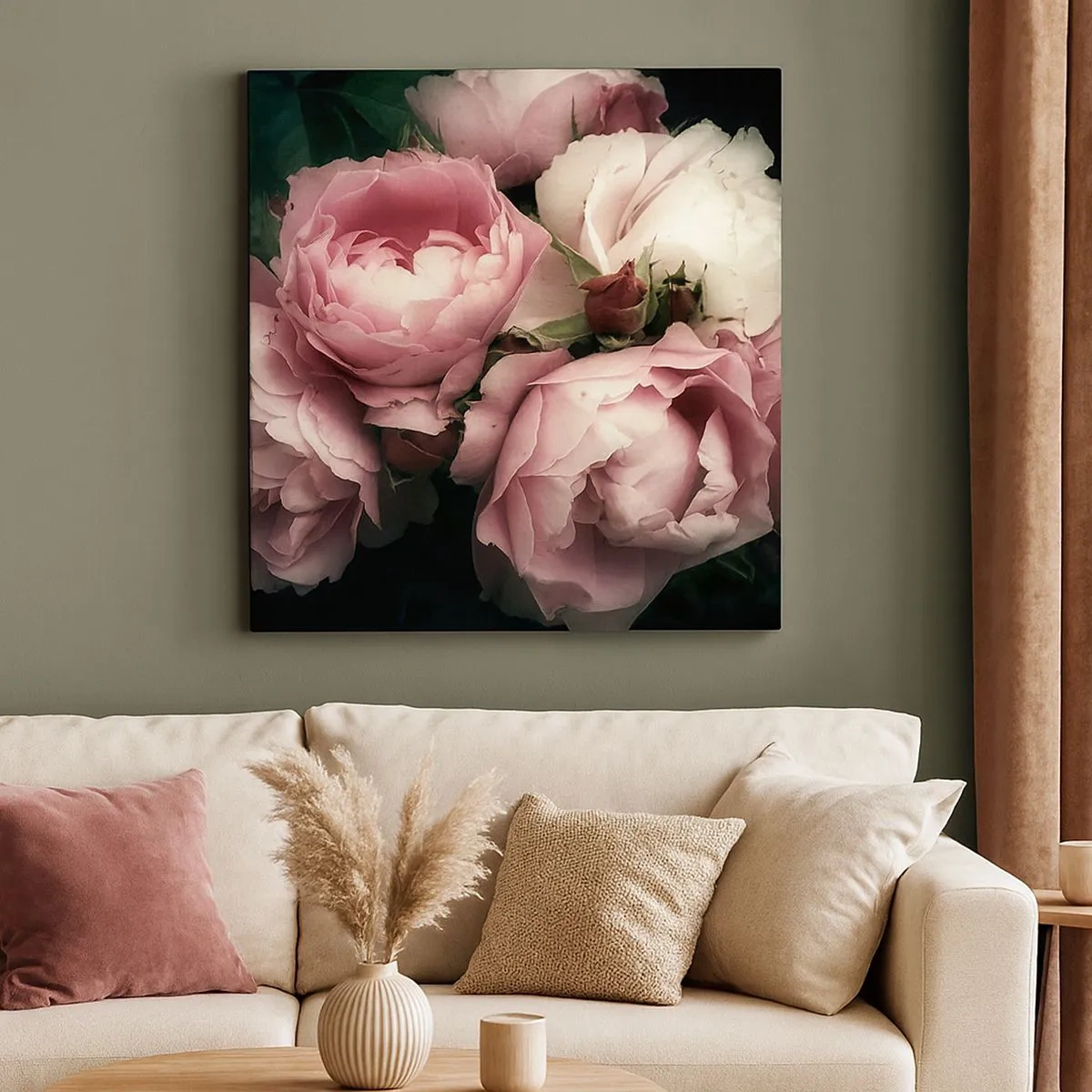 Schilderen op canvas - De charme van belle epoque - 30x30 cm