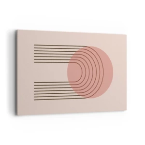 Schilderen op canvas - Onweerstaanbare aantrekkingskracht - 120x80 cm