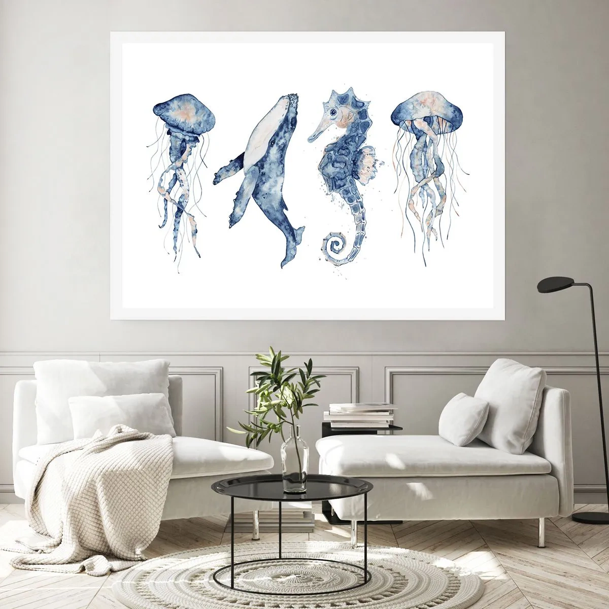 Poster - Zee wonderen - 50x40 cm