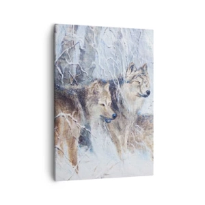Schilderen op canvas - Aandacht! Hier komt ... - 50x70 cm