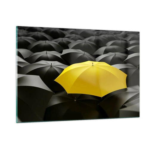 Schilderen op glas - Vaarwel verdriet - 120x80 cm