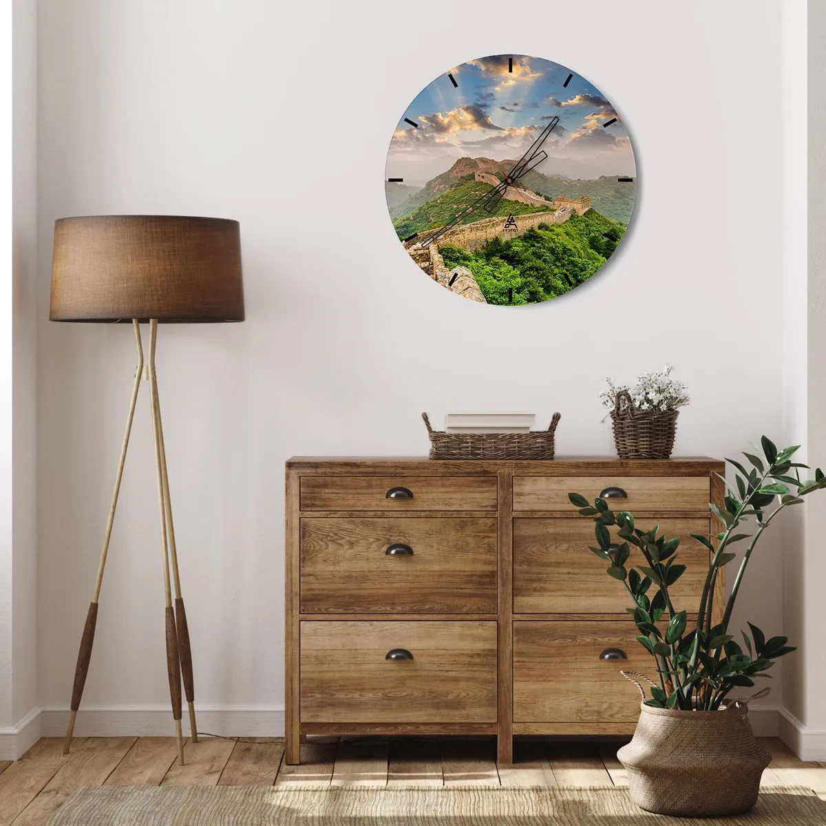 Wandklok - Klok - Eeuwige grootheid - 40x40 cm