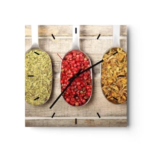 Wandklok - Klok - Keuken magie - 40x40 cm