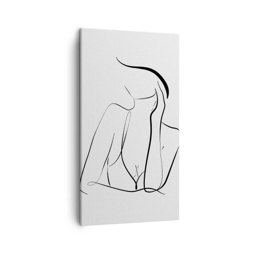 Schilderen op canvas - Op de golf van dromen - 45x80 cm