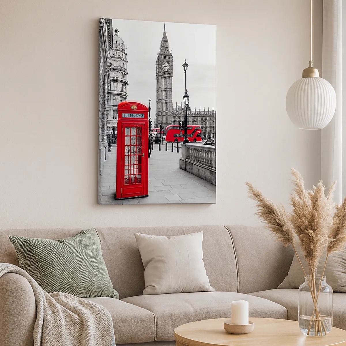 Schilderen op canvas - Londen, zonder twijfel - 50x70 cm