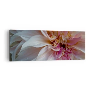 Schilderen op canvas - Bloeiende frisheid - 140x50 cm