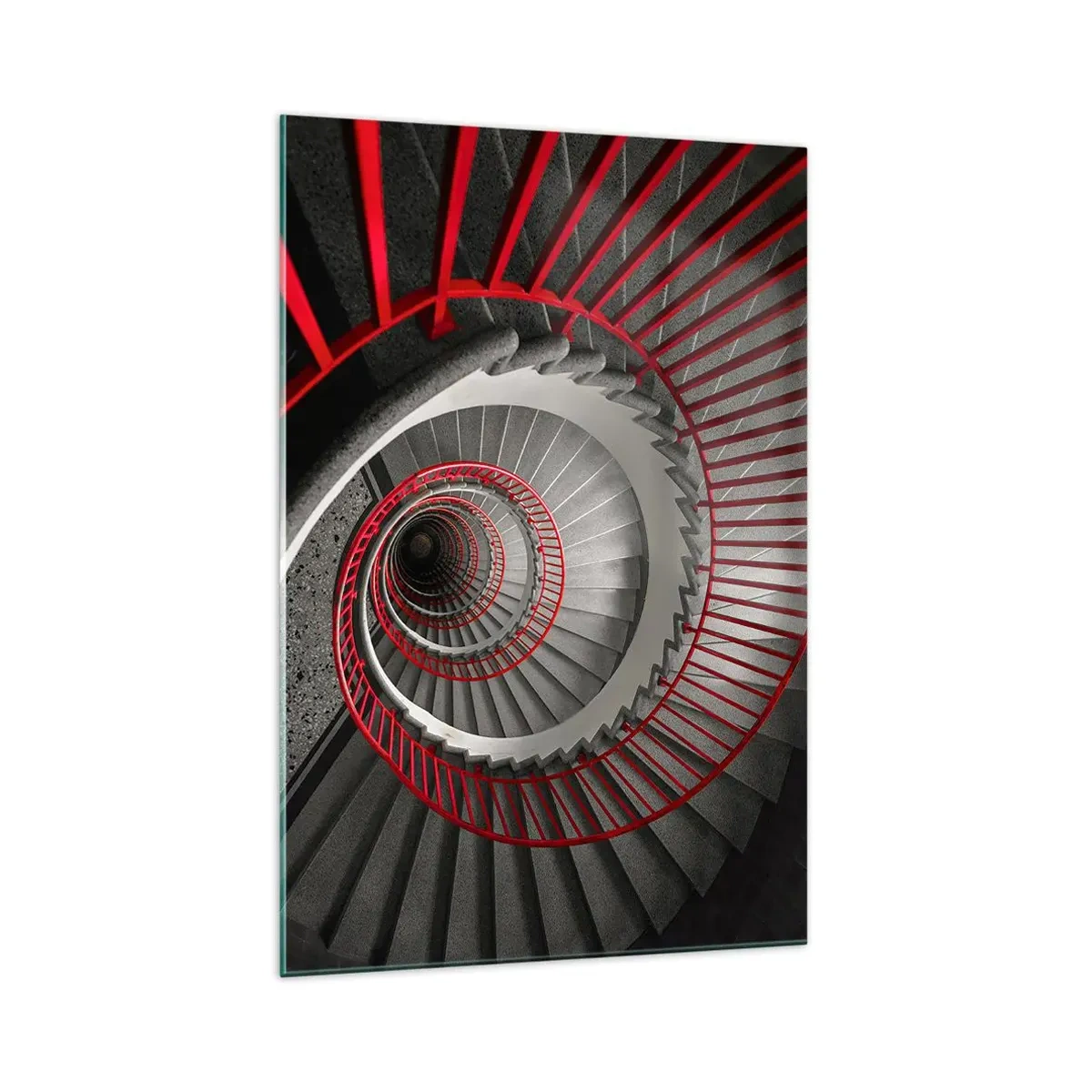 Schilderen op glas - Architectuur plezier - 70x100 cm