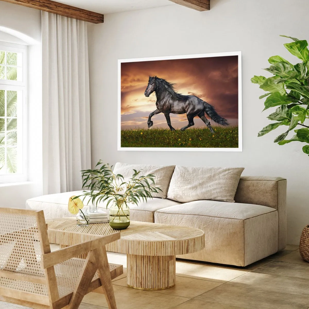 Poster - Zwarte Prins - 70x50 cm