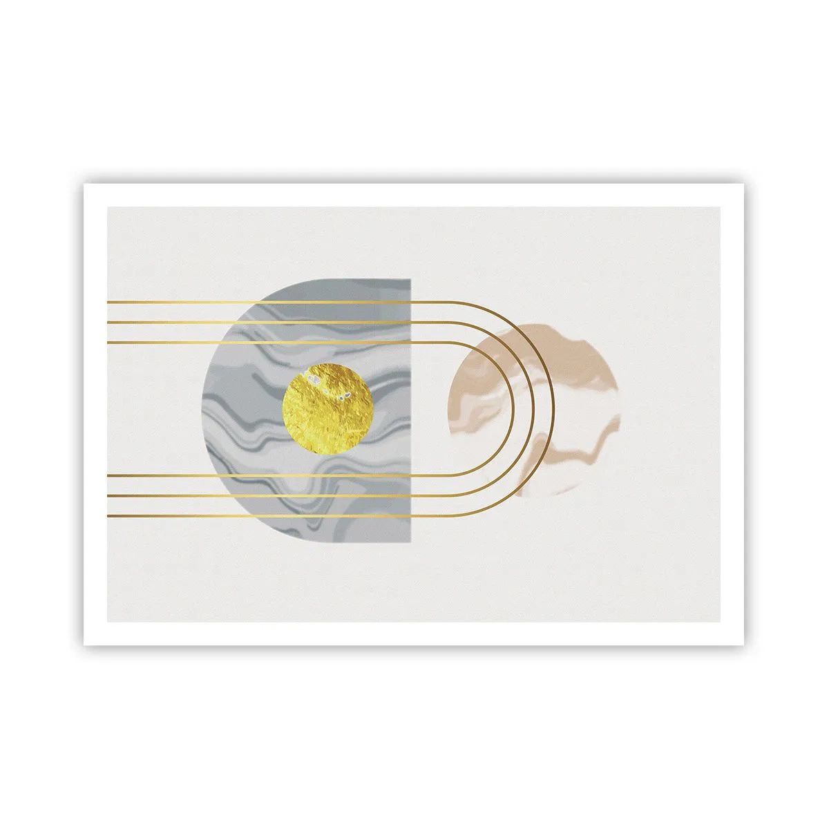 Poster - Helderheid en schittering - 100x70 cm