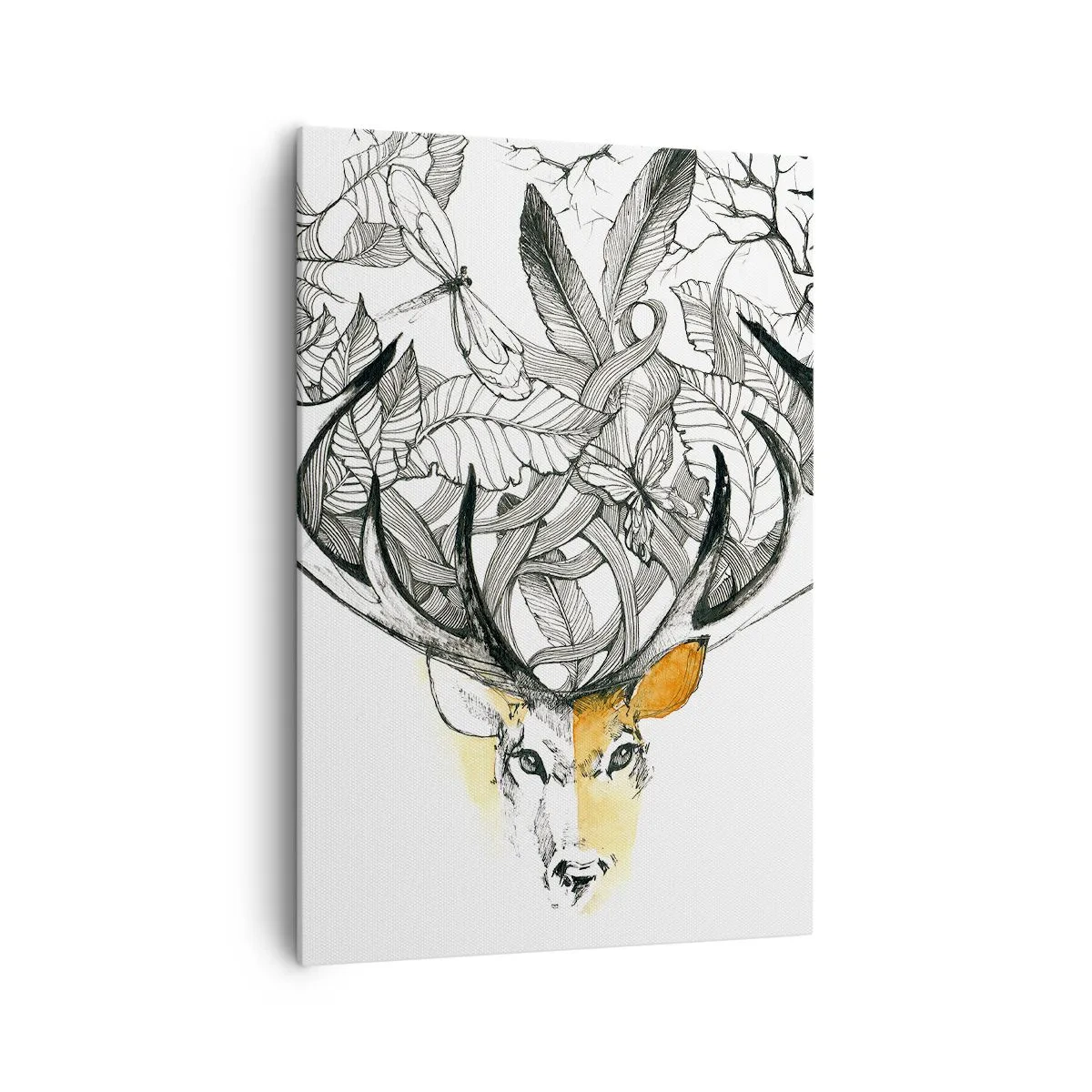 Schilderen op canvas - Hoorns van overvloed - 70x100 cm