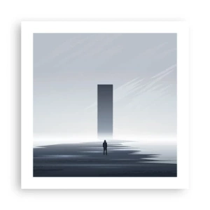 Poster - Kans of bedreiging? - 50x50 cm