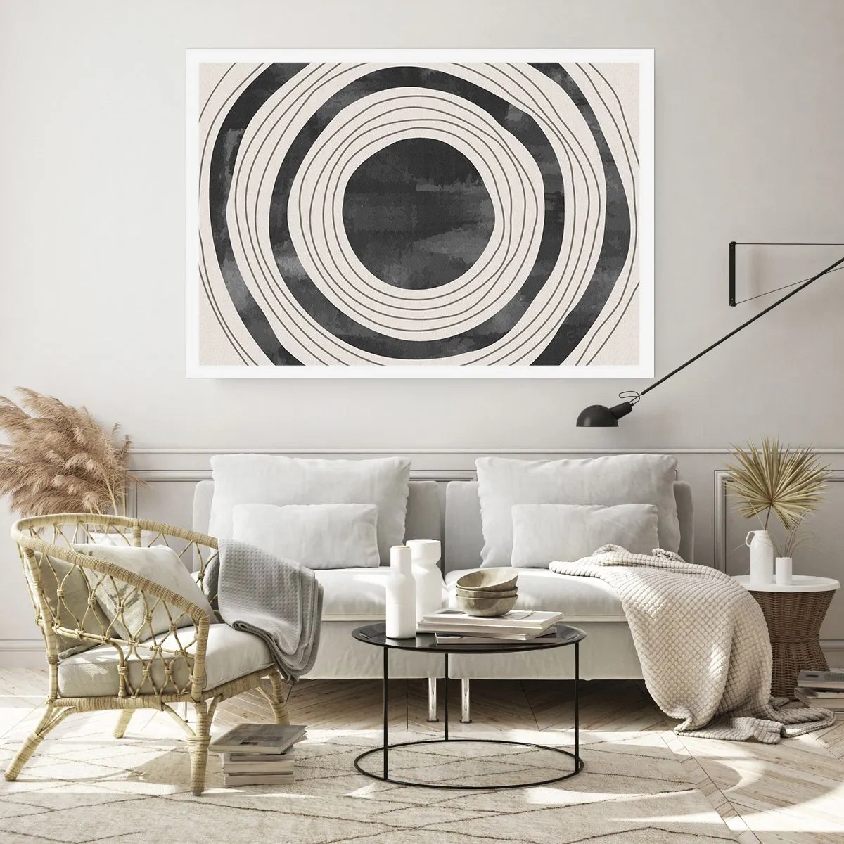 Poster - Precies op het punt - 50x40 cm