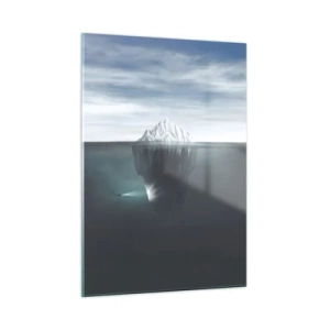 Schilderen op glas - Onderwater mysterie - 50x70 cm
