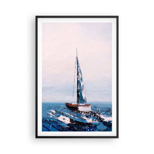 Poster in een zwarte lijst - Broederschap van de wind - 61x91 cm