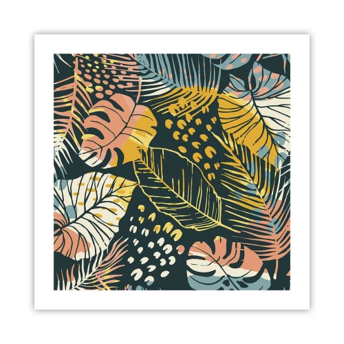 Poster - Lommerrijke fantasie - 50x50 cm