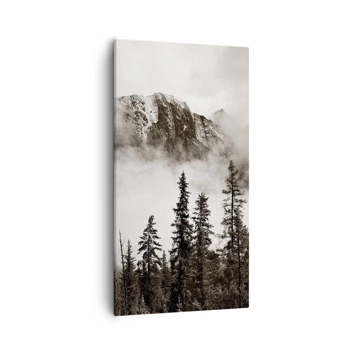 Schilderen op canvas - Granieten liniaal - 55x100 cm
