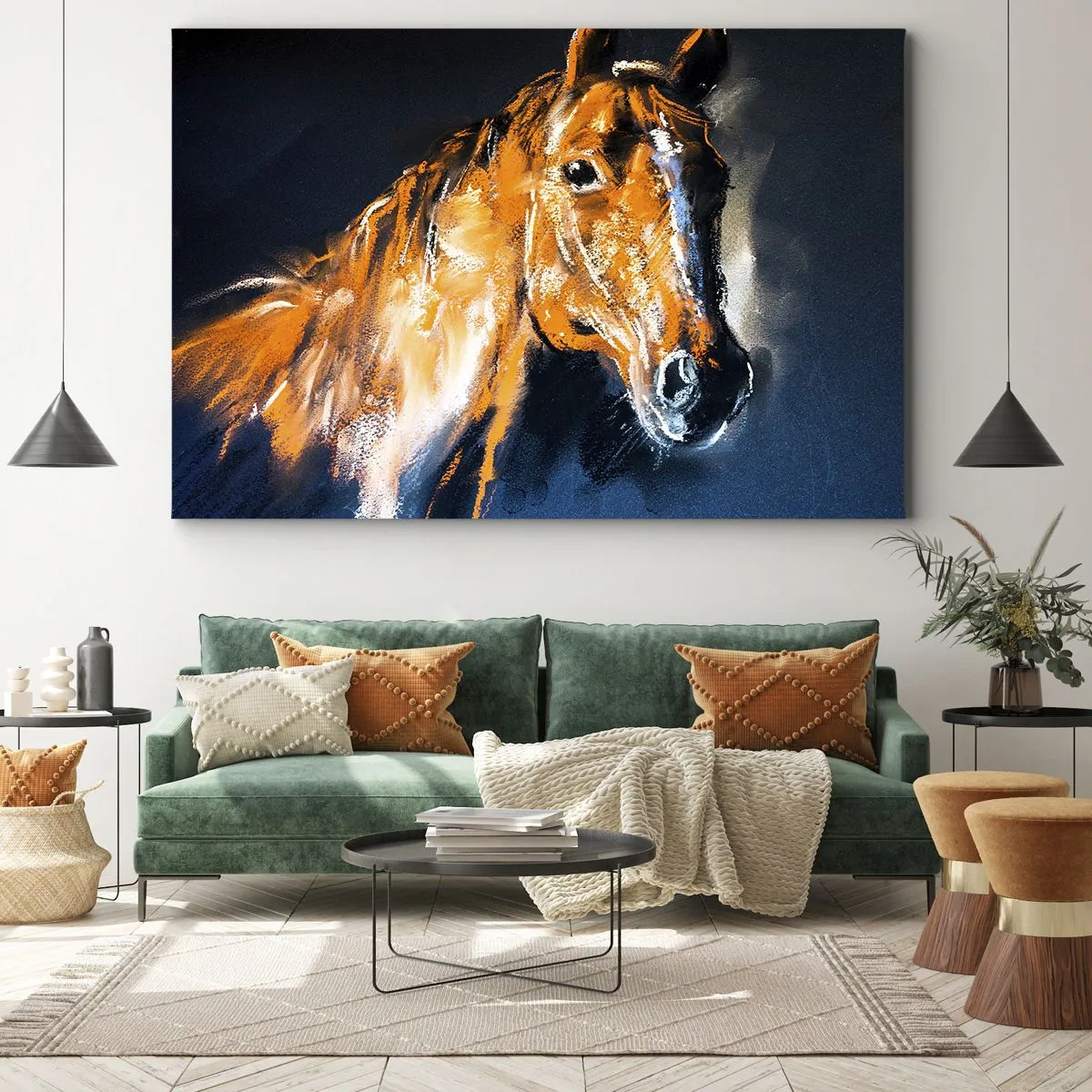 Schilderen op canvas - Dus wat, ga je? - 70x50 cm