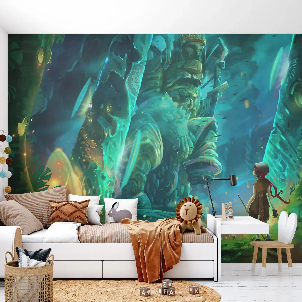 Zelfklevend Fotobehang Deluxe Sticker - Uit het grote Sprookjesboek - Fantasie, Sprookje voor kinderen, Sprookje - 250x175 cm