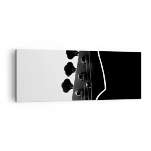 Schilderen op canvas - Rock stilte - 140x50 cm