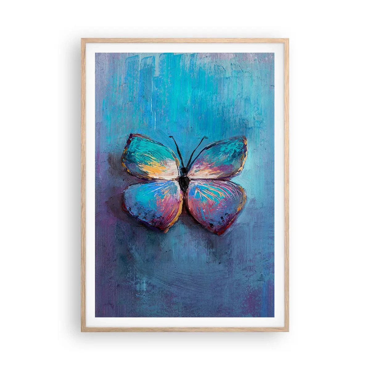 Een poster in een licht eiken lijst - In al zijn glorie - 70x100 cm