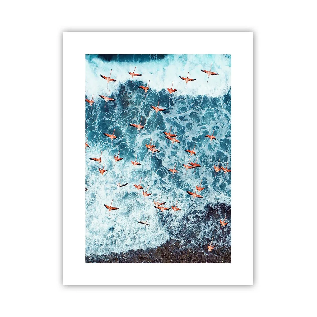 Poster - De kustparade - 30x40 cm