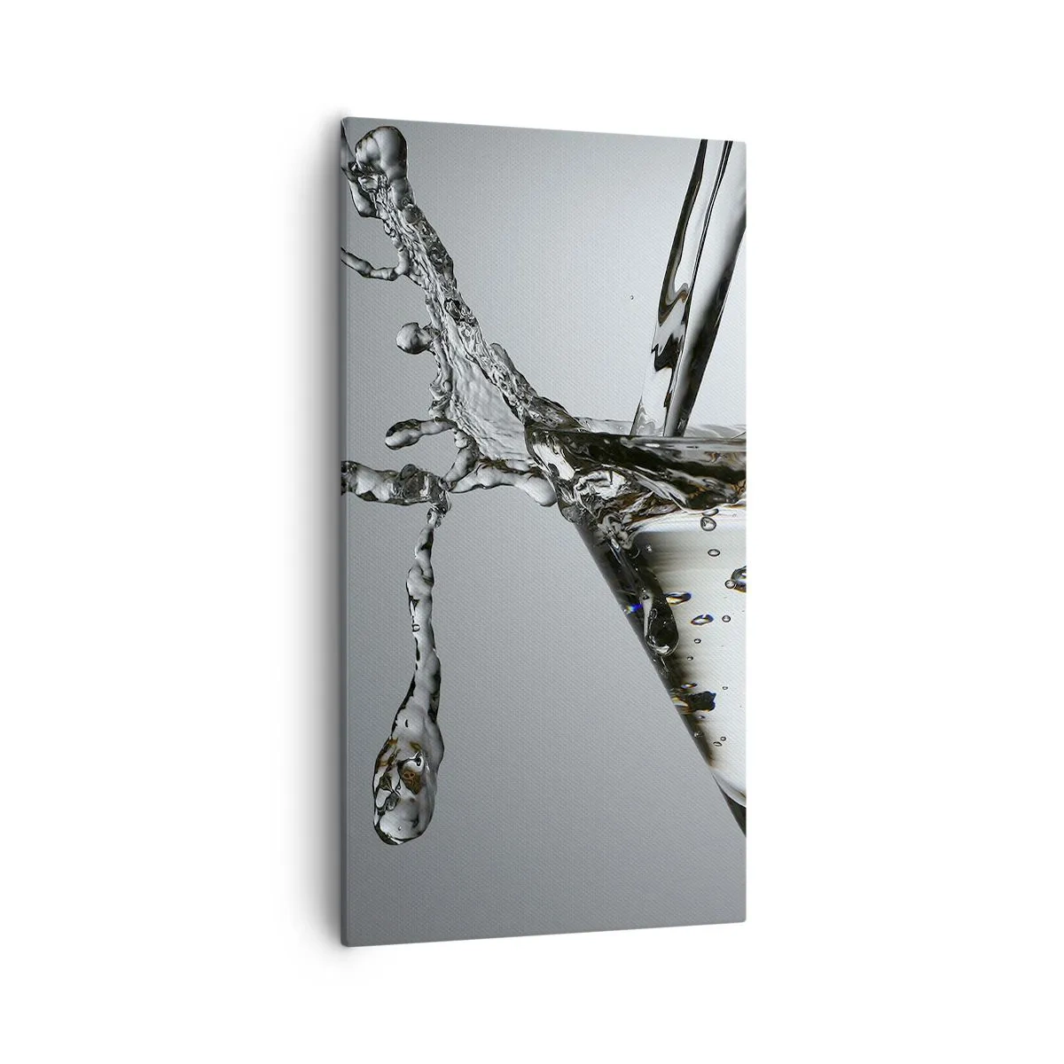 Schilderen op canvas - Op de rand van de beker - 55x100 cm