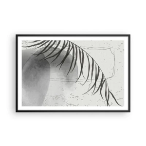 Poster in een zwarte lijst - Het subtiele exotisme van de natuur - 91x61 cm