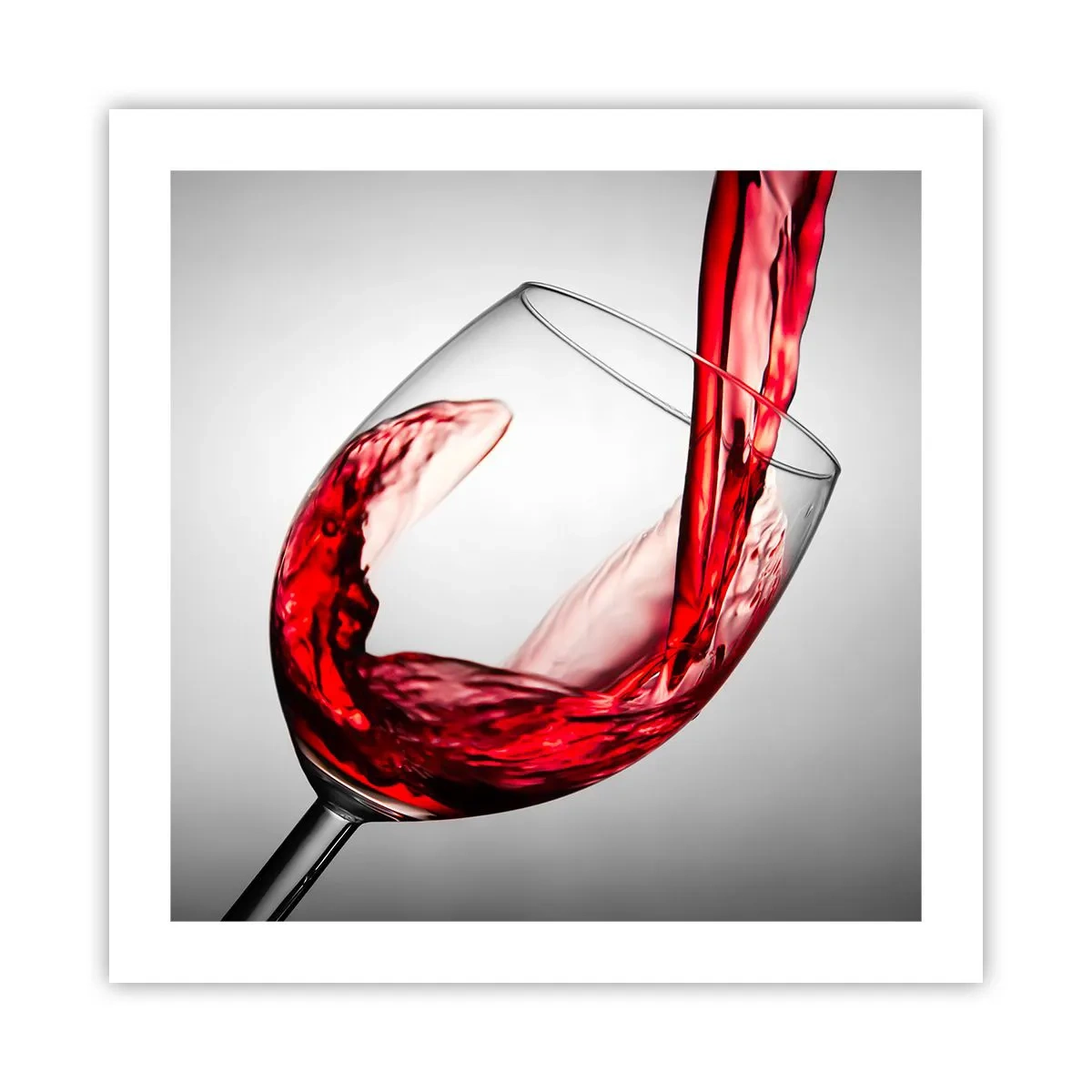 Poster - Kleur - beweging - geluid - 50x50 cm