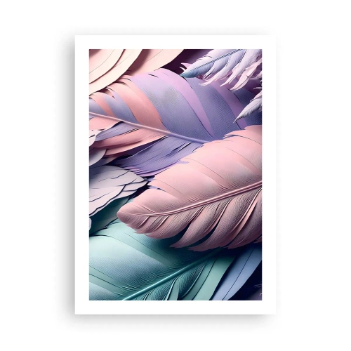 Poster - Vogel chique - 50x70 cm