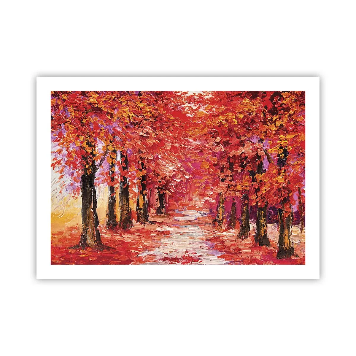 Poster - Herfst impressie - 70x50 cm