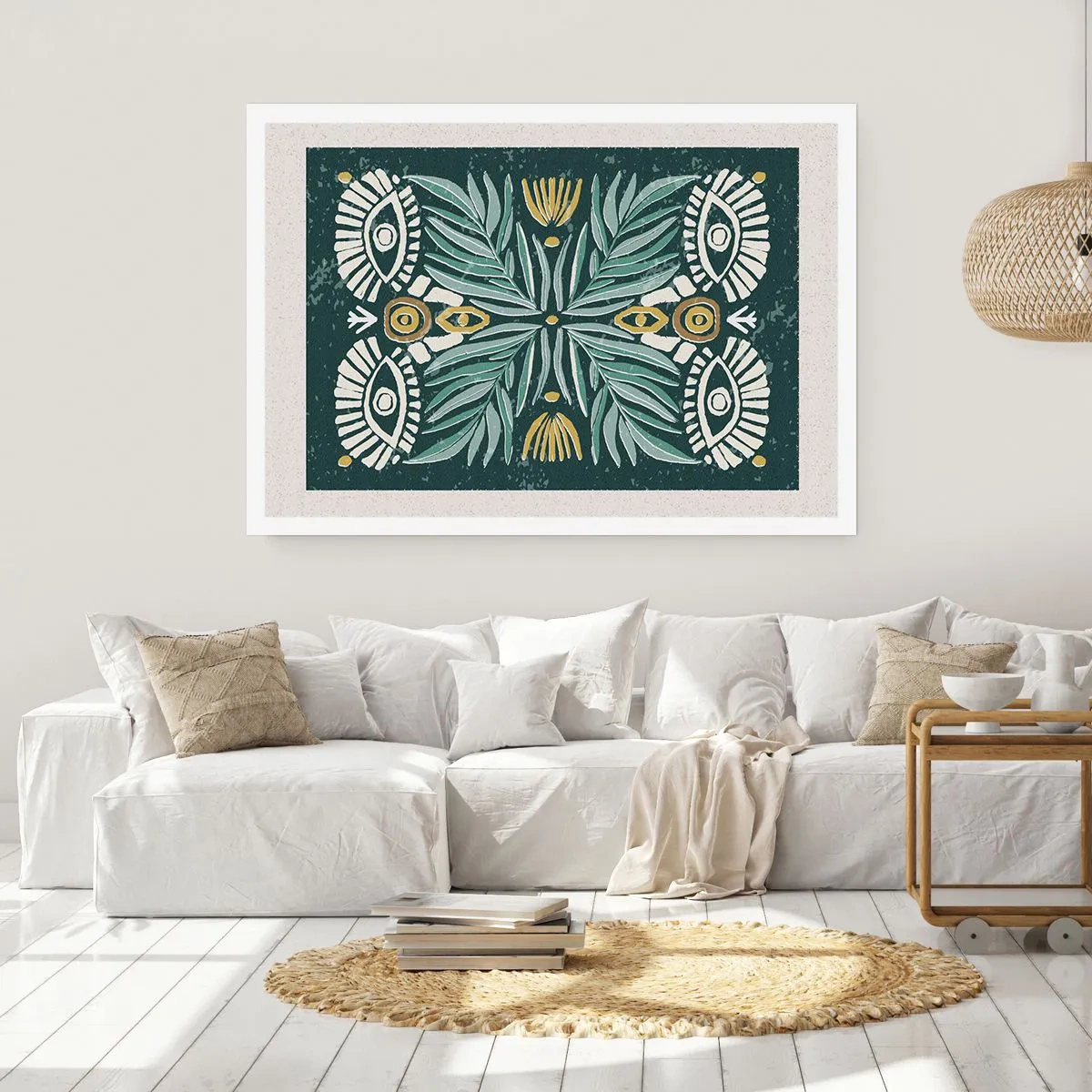 Poster - Als een volksuitsnede - 40x30 cm