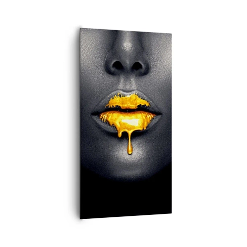 Schilderen op canvas - Goldmouth - 65x120 cm