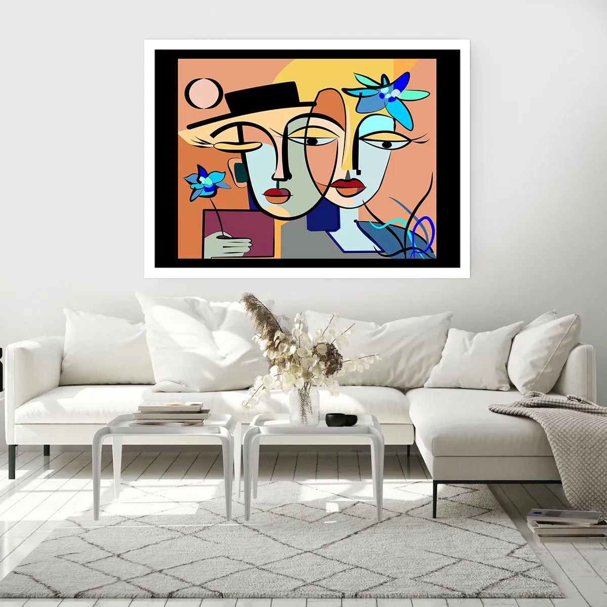 Poster - Picasso's randez-vous - 70x50 cm