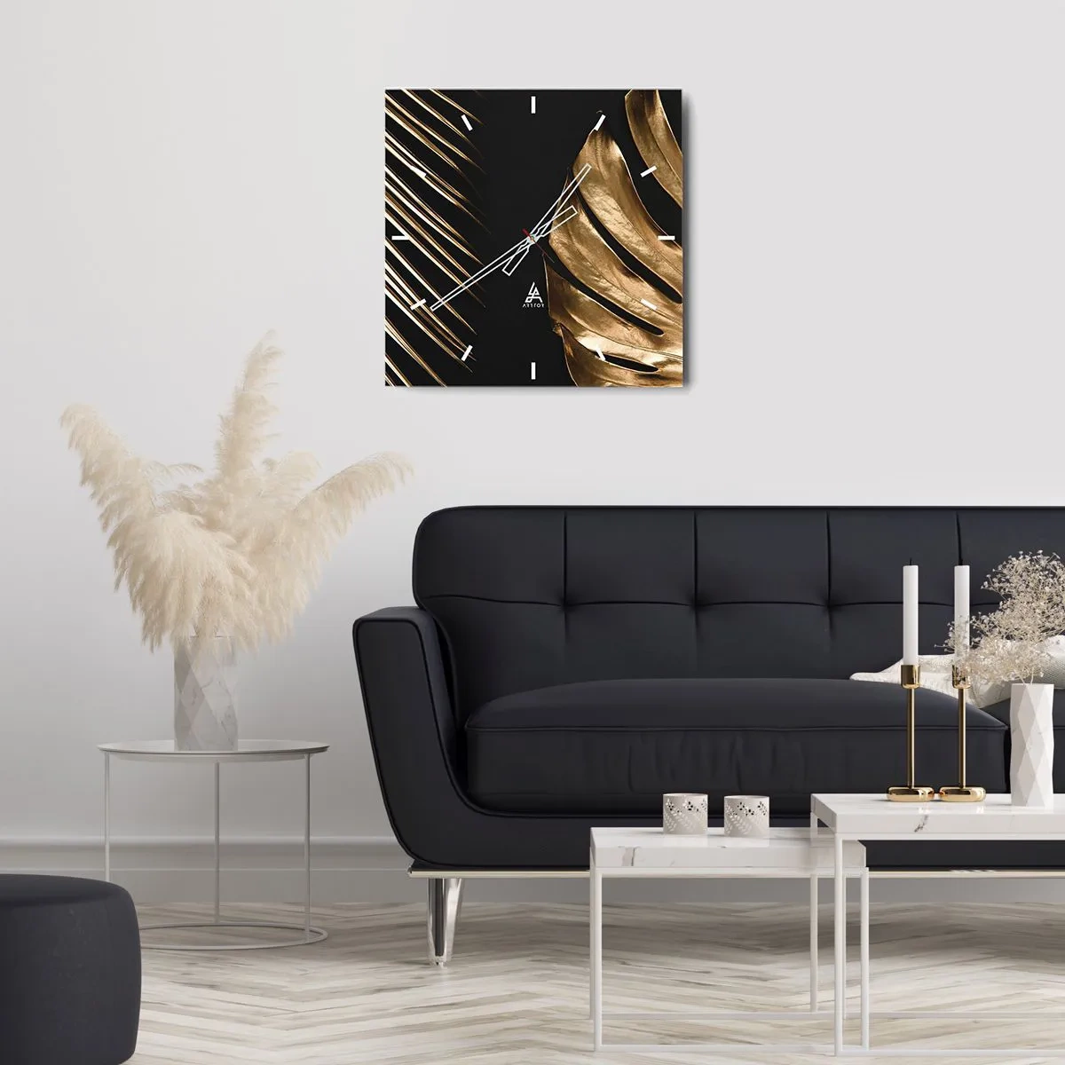 Wandklok - Klok - Anders en net zo duur - 40x40 cm