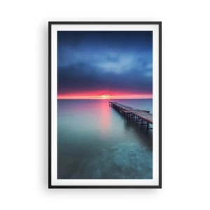 Poster in een zwarte lijst - Tussen hemel en aarde - 61x91 cm