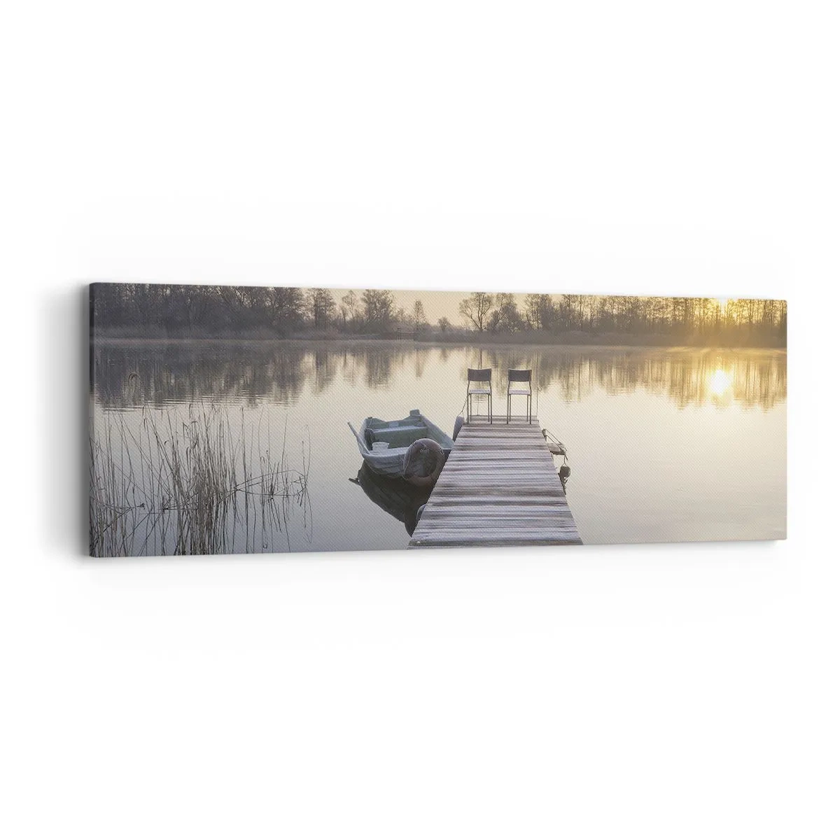 Schilderen op canvas - Ik ben zo terug - 90x30 cm