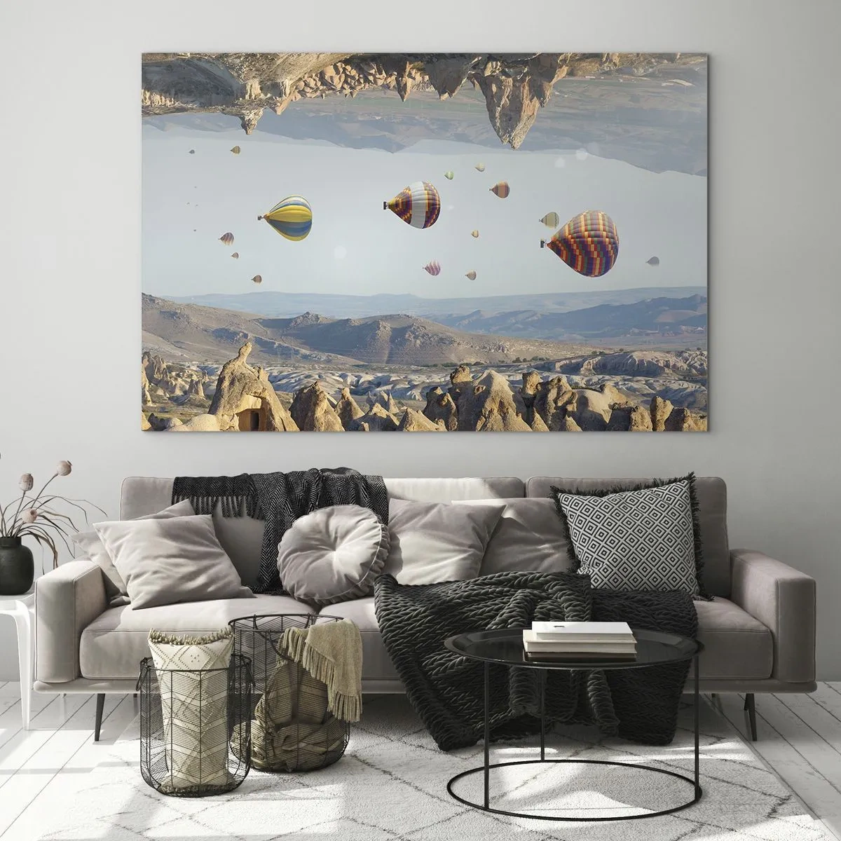 Schilderen op glas - Alles is hier mogelijk - 100x70 cm