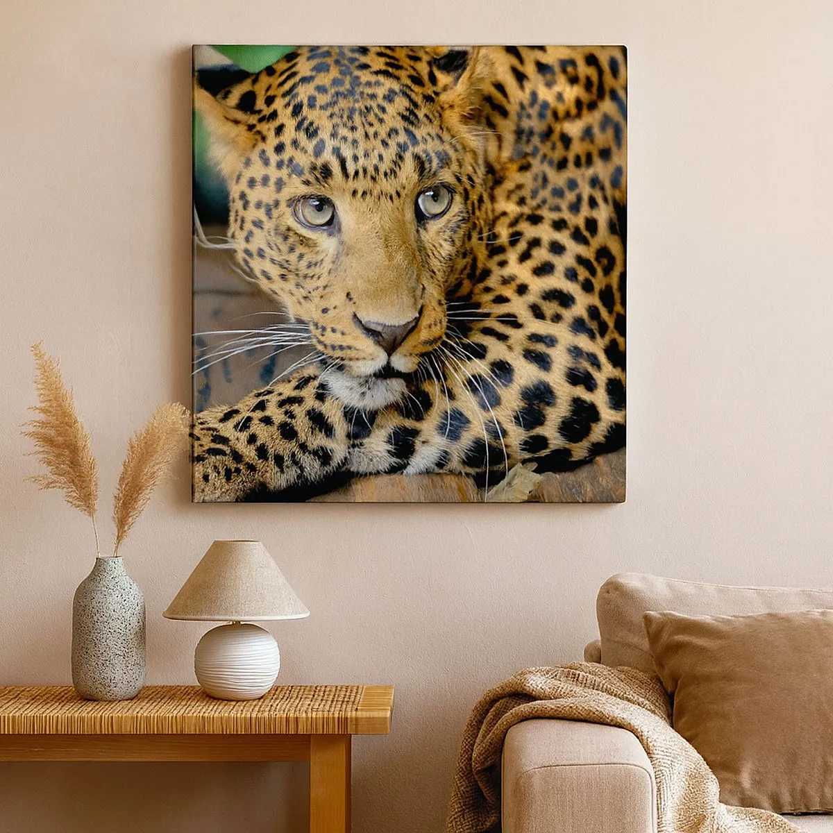 Schilderen op canvas - Wees niet bang, kom maar hier - 30x30 cm