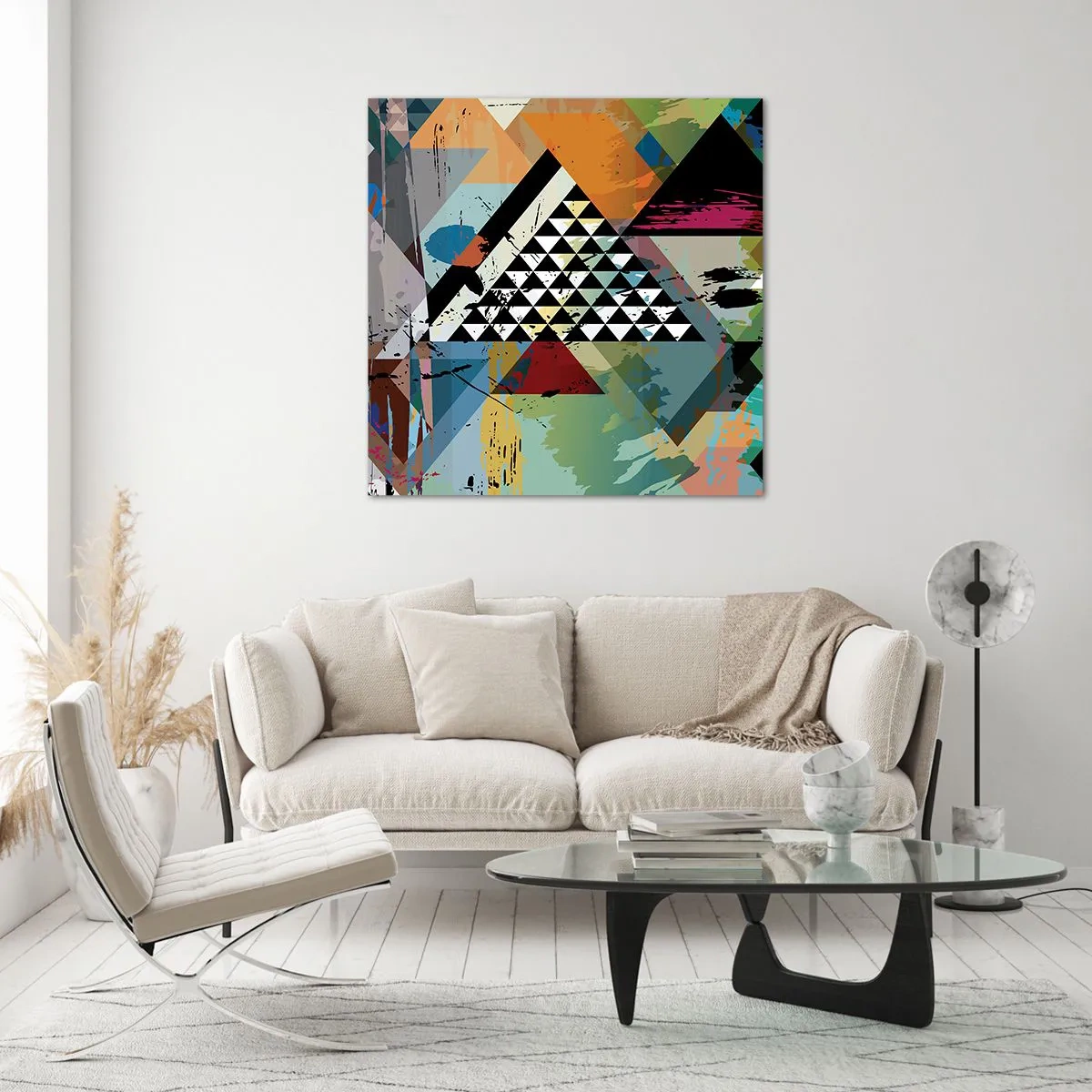 Schilderen op glas - Hoe gemakkelijk is het - 50x50 cm
