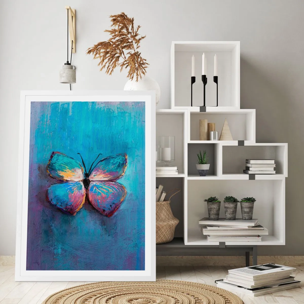 Poster in een witte lijst - In al zijn glorie - 40x50 cm