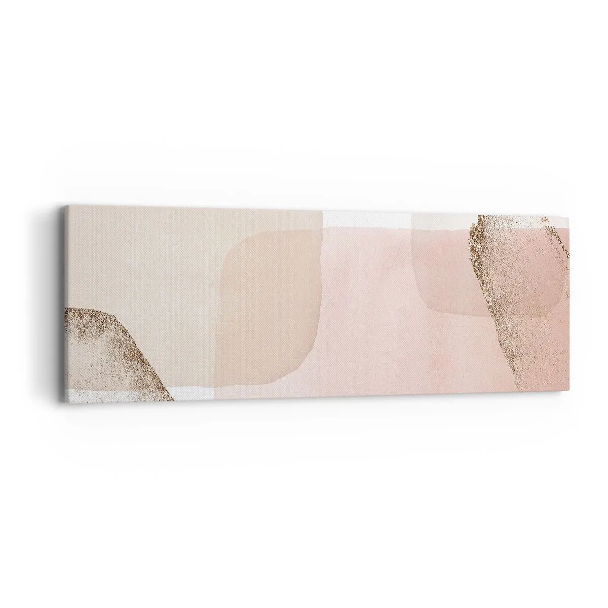 Schilderen op canvas - Een blik door kleur - 90x30 cm