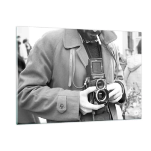 Schilderen op glas - Retro stijl - 120x80 cm